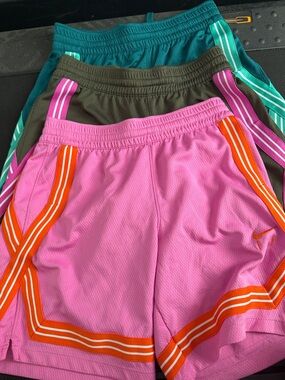 Three pairs  of Nike fly   Kids Athletic Shorts